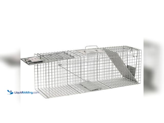 Lot 49-5541481 - Havahart Large 2-Door Professional Humane Catch-and-Release Live Animal Cage Trap for Raccoon, Oposs...