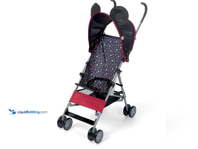 Lot 49-1625831 - Disney Baby Comfort Height Character Umbrella Stroller with Basket, Modern Mickey, Toddler, Unisex, ...