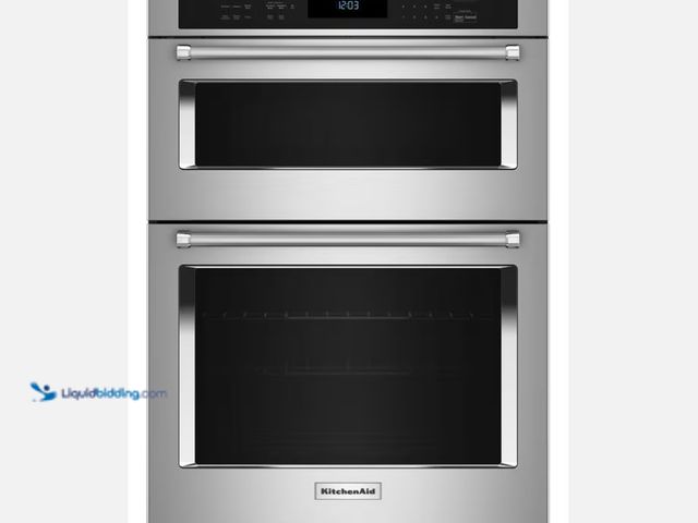 Lot 49-1570097 - KitchenAid® 30" Combination Microwave/Wall Ovens with Air Fry Mode, 29.75" W x 42.5" H x 27.125" D, ...
