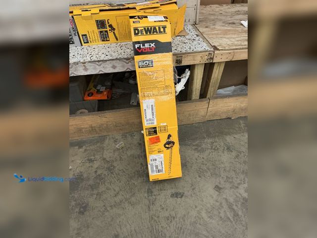 Lot 49-5459813 - DEWALT FLEXVOLT 60V MAX 26 in. Brushless Cordless Battery Powered Hedge Trimmer (Tool Only). Model #...
