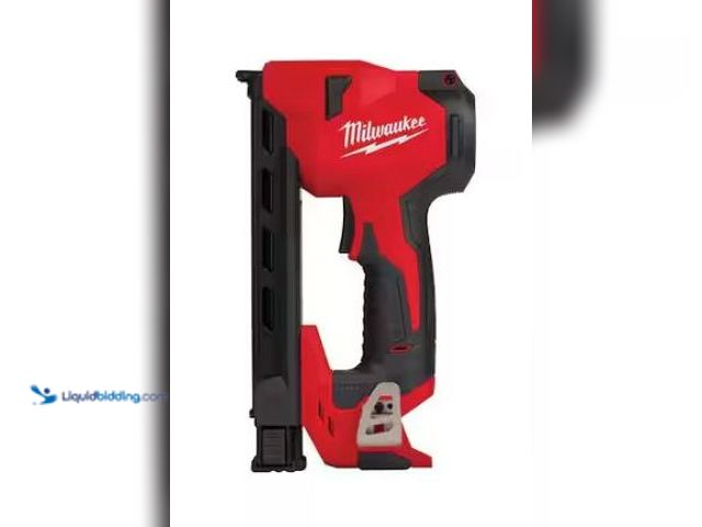 Lot 49-3473045 - Milwaukee M12 12-Volt Lithium-Ion Cordless Cable Stapler (Tool-Only), Model # 2448-20, Unused, Unabl...