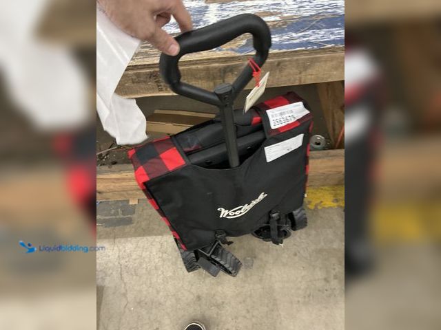 Lot 49-3563675 - Buffalo Check Collapsible Wagon Red/Black New