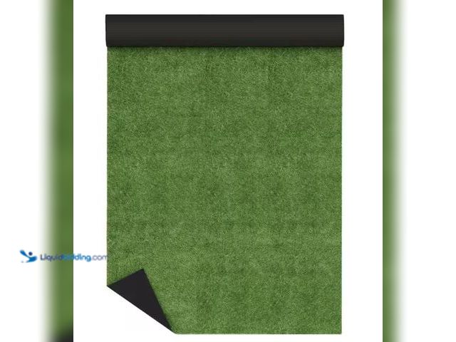 Lot 49-2000875 - 6 ft. x Approx. 10 ft. of Artificial Grass Turf, Green, Unknown model number, Unused.   Ref#HD0629