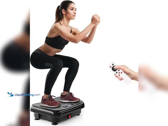 Lot 49-5461271 - Vibration Plate Exercise Machine: TISSCARE Mini Vibrating Plates for Lymphatic Drainage and Weight L...