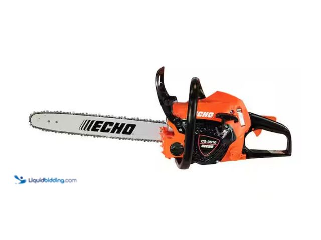 Lot 49-1628004 - ECHO 16 in. 34.4 cc Gas 2-Stroke Engine Rear Handle Chainsaw, Model # CS-3510-16, Used, Unable to te...
