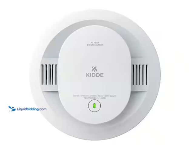 Lot 49-5573045 - Kidde
10-Year Battery-Powered Smoke Detector with Voice Alerts, 20SD10-V, Unused
