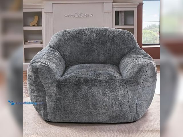 Lot 49-5483335 - Homguava Bean Bag Chair Bean Bag Chairs for Adults Comfy Beanbag Chair with Spacious Design Oversize...