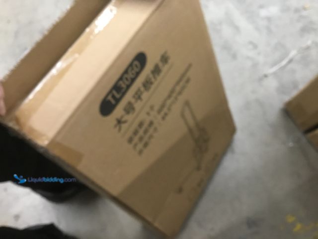 Lot 49-3536688 - Utility Trolley Cart (Black) Model:TL3060 Item is unused