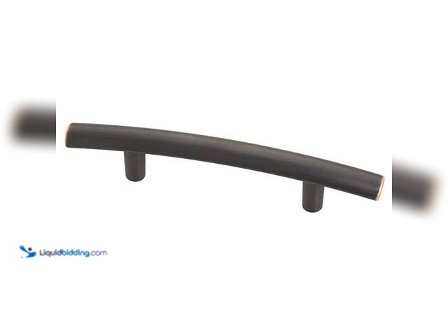 Lot 49-2021953 - Approx (20)- Liberty Arched 3 in. (76 mm) Bronze with Copper Highlights Cabinet Drawer Bar Pull. Mod...