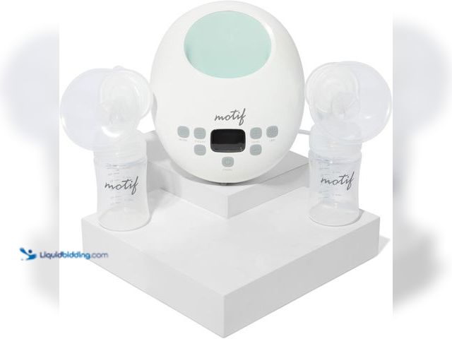 Lot 49-5487782 - Motif Medical Luna Double Electric Pump for Breastfeeding - Portable - Hospital Grade Pump w/LED Lig...
