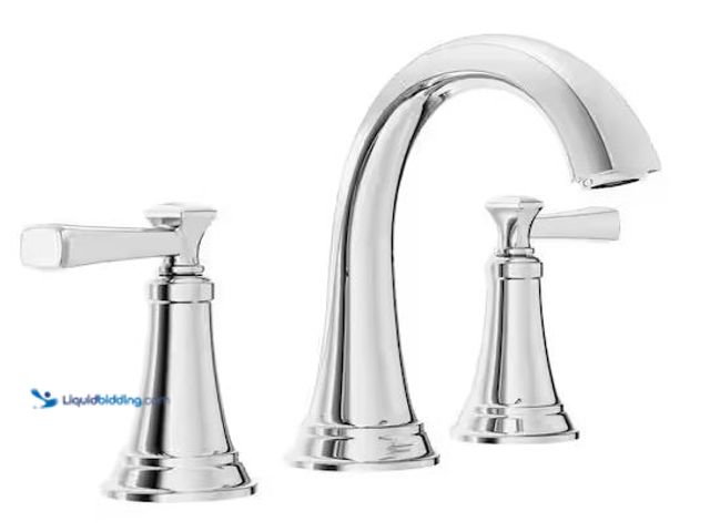 Lot 49-5486302 - American Standard
Rumson 8 in. Widespread 2-Handle Bathroom Faucet in Polished Chrome Internet # 31...