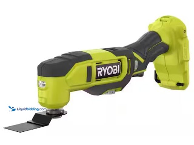 Lot 49-2025050 - RYOBI ONE+ 18V Cordless Oscillating Multi-Tool (Tool Only), Model # PCL430B, MSRP $79, Slightly used...