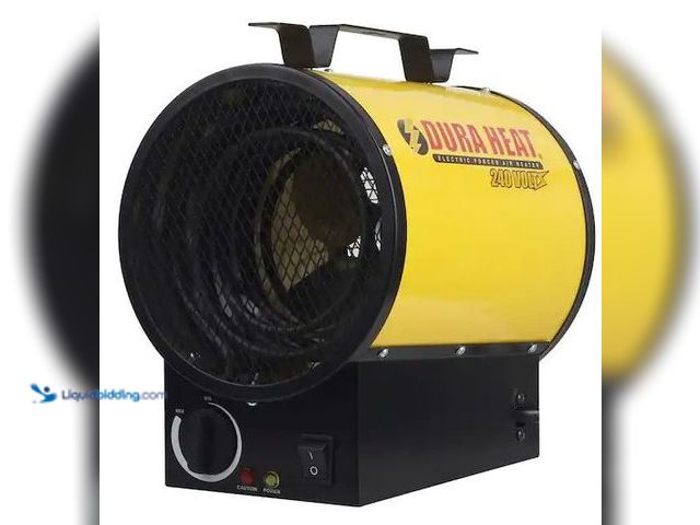 Lot 49-5478726 - DuraHeat
4800 Watt, 16,400 Btu, 240V Mountable Or Portable Electric Fan Forced Air Heater Internet ...