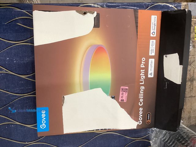 Lot 49-5486991 - Govee Ceiling Light Fixture Pro, Works with Alexa Item is used, unable to test