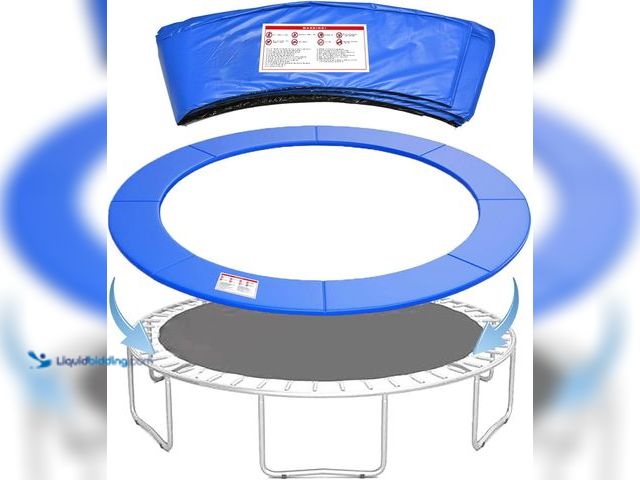 Lot 49-5408664 - Trampoline Replacement Safety Pad,  14ft Trampoline Spring Cover with Foam Padding, No Holes for Pol...