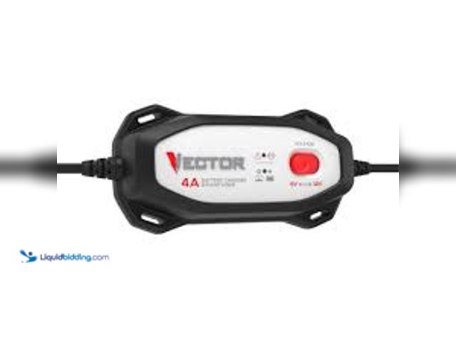 Lot 49-5458938 - VECTOR 4 Amp Battery Charger/Maintainer, Model# VECBC4, Unused