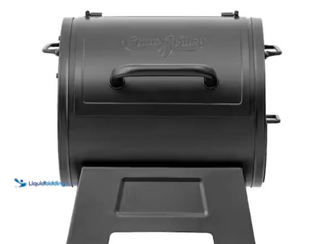 Lot 49-1550305 - Char-Griller Portable Charcoal Grill or Side Fire Box with Adjustable Air Vents, Heavy Duty - Black,...