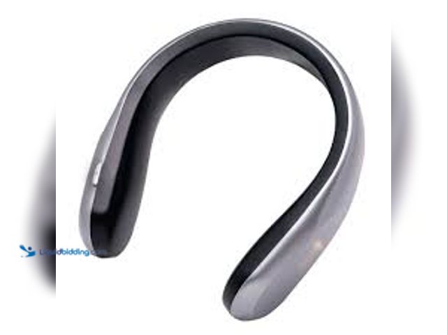 Lot 49-5411954 - HANDY HEATER 450-Watt Silver and Black Electric USB Rechargeable Personal Wearable Neckband Heater. ...