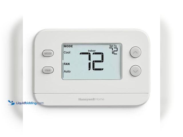 Lot 49-3528093 - Honeywell Home
X1N Non-Programmable Thermostat, Single-Stage, 1-Heat/1-Cool. SKU # 1013627716 Item ...