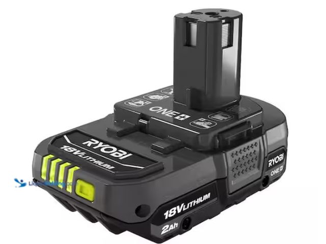 Lot 49-3433377 - RYOBI ONE+ 18V 2.0 Ah Lithium-Ion Battery, Up to 1.5X more run time, Model # PBP006, New.   Ref#SB01...