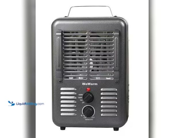 Lot 49-3536643 - DELUXE MILKHOUSE UTILITY HEATER Internet # 334961295
Model # HT1912
Store SKU # 1011533499 Item is...