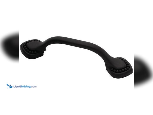 Lot 49-3617060 - Set of (36) Liberty Double Beaded 3 in. (76 mm) Classic Matte Black Cabinet Drawer Pull model # 1250...