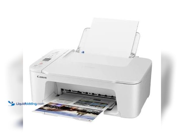Lot 49-5541953 - Canon PIXMA TS3722 Wireless All-In-One Inkjet Printer for Home Office. Model #TS3722. Unused