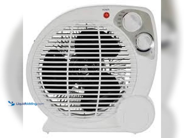 Lot 49-5459390 - QTY 2 - Pelonis 1500-Watt Electric Fan Forced Portable Heater. Model # HB-211T. Unused and working