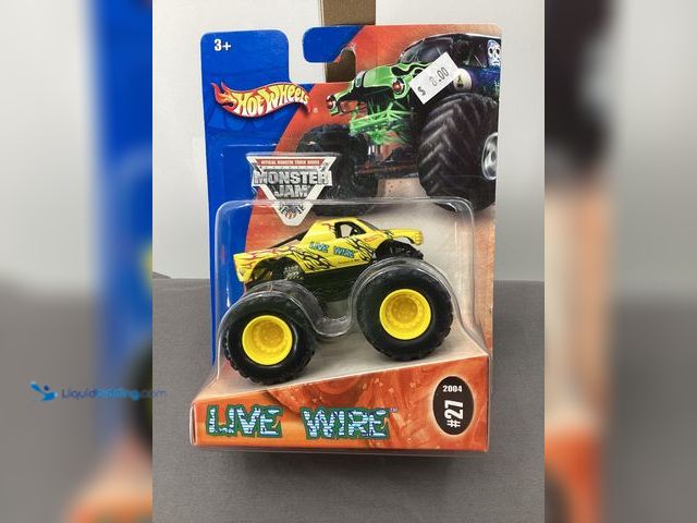 Lot 49-910503 - New Other Hot Wheels Monster Jam Live Wire Monster Truck - 2004 Edition New and Sealed 
COINS0723