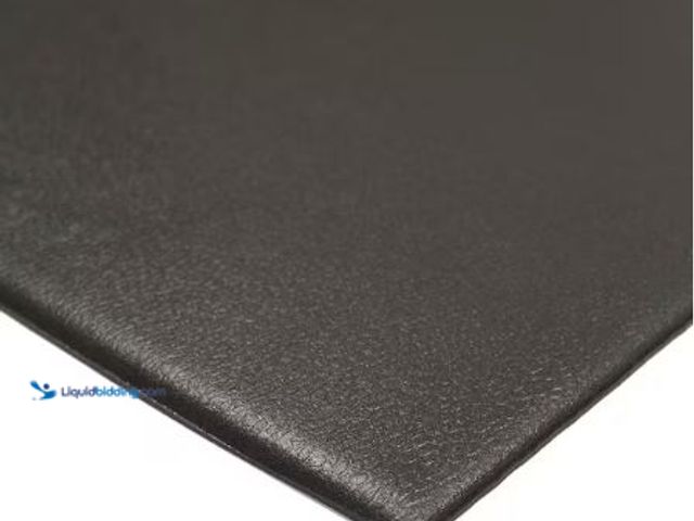 Lot 49-1625372 - TrafficMaster Black 48 in. x 96 in. Vinyl Garage Mat, Model # 60-251-0900-40000800, Unused.  Ref#PA0...