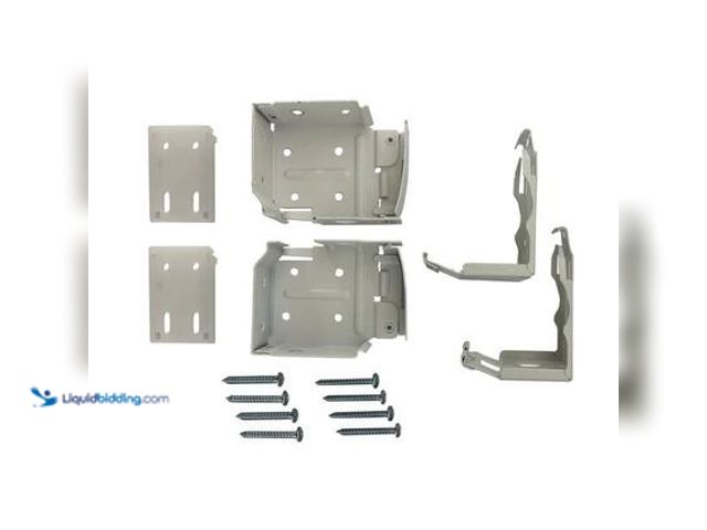 Lot 49-3565752 - QTY 6 - Home Decorators Collection 2 in. and 2.5 in. Cordless Faux Wood Side Mounting Bracket Set in...