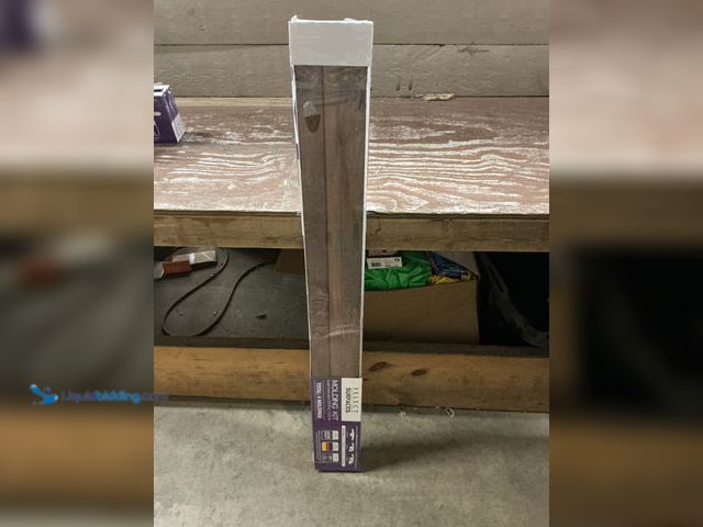 Lot 49-3563502 - QTY 3 - Select Surfaces Molding Kit 3'8" L. Kit includes: 2 T-Moldings, 1 End Cap, 1 Reducer.  4 Mol...