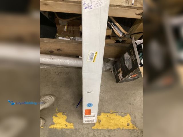Lot 49-5411719 - Aria Railing 3 in. x 3 in. x 36 in. White Powder Coated Aluminum Deck Post Kit. Model # A36PBKW. Unu...