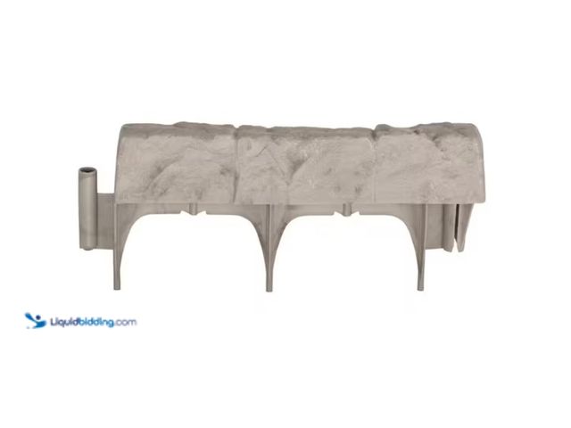 Lot 49-1622518 - Suncast 10 ft. L X 5.75 in. H Resin Taupe Marble Lawn Edging, Unused, Model 372827 REF#PA0703