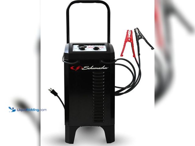 Lot 49-5413433 - Schumacher Electric Manual Battery Charger & Engine Starter - 12V, 150A with 25A Boost - Heavy Duty ...