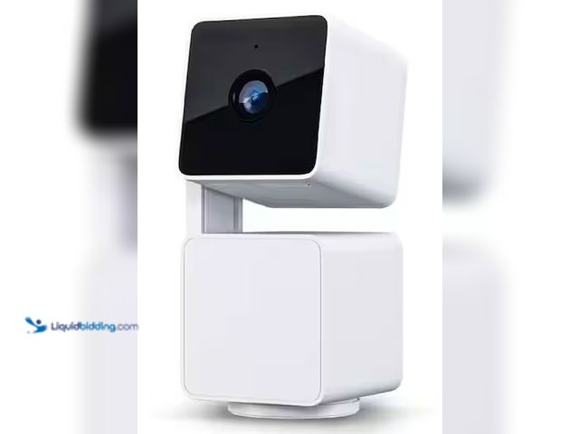 Lot 49-3639347 - Wyze Pan v3 Wired Indoor/Outdoor 1080P HD Home Security Camera with Privacy Mode, Model: WYZECPAN3, ...