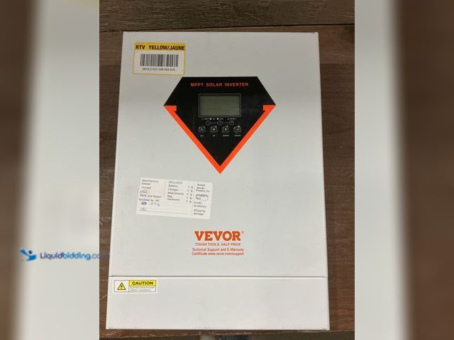 Lot 49-5449680 - SVOPES
Hybrid Solar Inverter 6000W All in One Pure Sine Wave Charger 48 V DC to 220/230V AC Built-i...