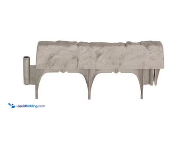 Lot 49-1625337 - Suncast Border Stone 10 ft. (12 in. Sections) Plastic Border Edging, Model # CPLBSE10TG, Unused, Has...