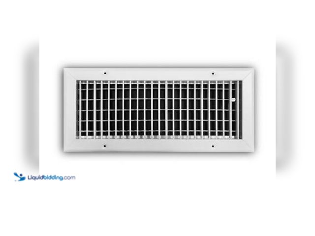 Lot 49-5553454 - QTY 6 - Everbilt 16 in. x 6 in. 1-Way Steel Adjustable Wall/Ceiling Register in White Model # E210VM...
