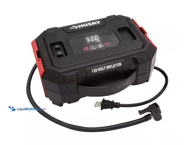 Lot 49-3600215 - Husky 120-Volt Inflator Model # H120N, Unused, Unable To Test  Ref#AHDSB0205