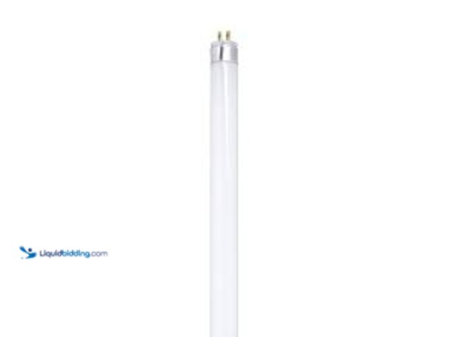 Lot 49-5475539 - QTY 8 - Feit Electric 13-Watt 21 in. T5 G5 Linear Fluorescent Tube Light Bulb, Bright White 3000K . ...