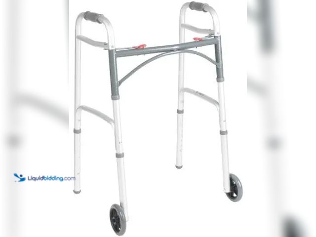 Lot 49-5538655 - Wheelchair Walker.  Four-Legged Walker. Unused with no attachments
