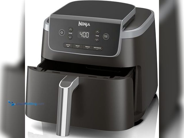 Lot 49-3511443 - Ninja Air Fryer Pro 4-in-1 with 5 QT Capacity, Air Fry, Roast, Reheat, Dehydrate, Air Crisp Technolo...