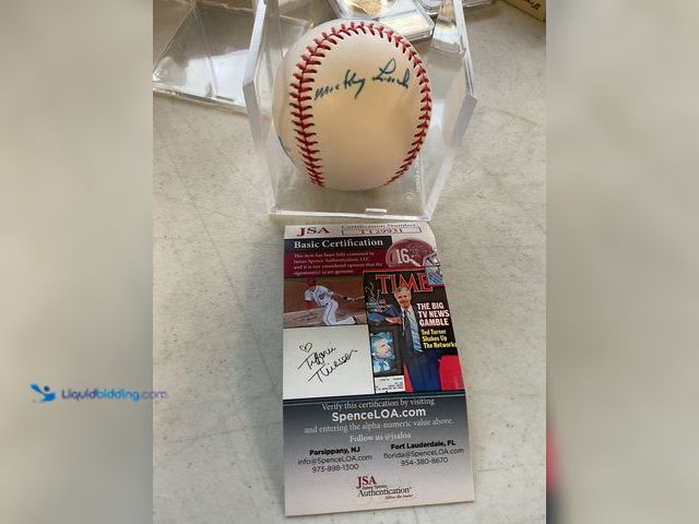 Lot 49-1810286 - COLLECTIBLE DETROIT TIGERS LEGEND MICKEY LOLICH AUTOGRAPHED BASEBALL WITH JSA COA