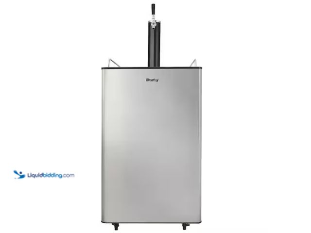 Lot 49-1622196 - Danby Single Tap 5.4 cu. ft. Kegerator in Stainless Steel, Model # DKC054A9SLDB, MSRP $609.95, New(F...