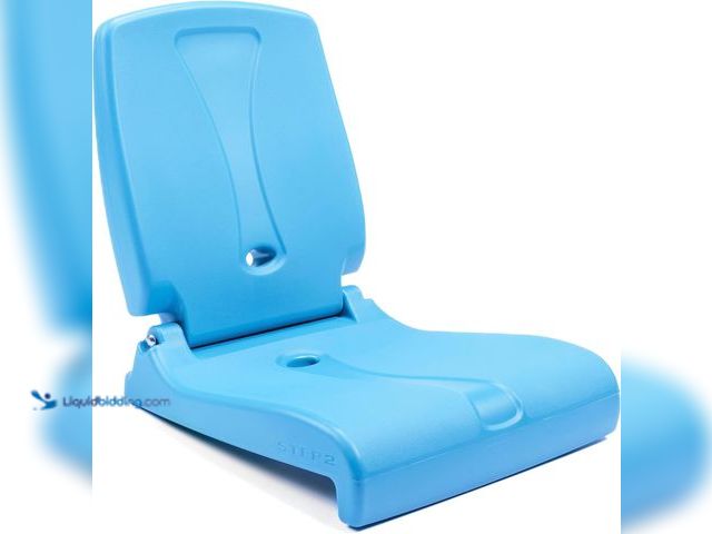 Lot 49-5408607 - Step2 Folding Flip Seat, Lightweight Portable Outdoor Chair for Poolside, Camping, Beach, Boats, Tai...