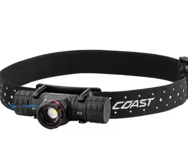 Lot 49-2020635 - Coast XPH30R 1200 Lumen Rechargeable Dual Power Magnetic LED Headlamp, Model # 30350. MSRP: $47.34. ...