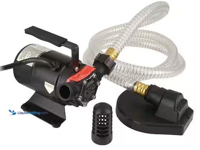 Lot 49-3536733 - Everbilt
1/10 HP Non-Submersible Self-Priming Transfer Pump Internet # 308300938
Model # EBTP1
St...