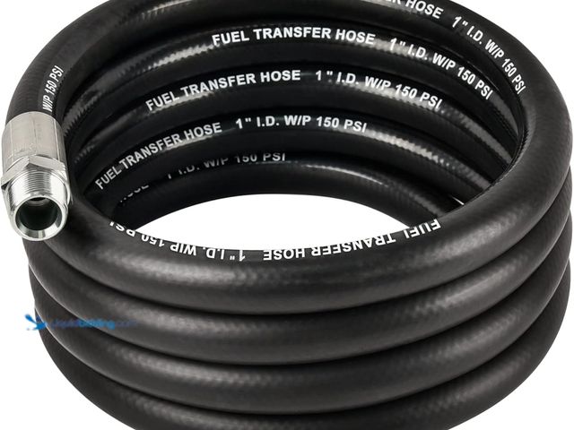 Lot 49-5413687 - EVIL ENERGY 1" Fuel Transfer Hose 6FT,Farm Fuel Hose for Dispensing Diesel Gasoline Kerosene Biodies...