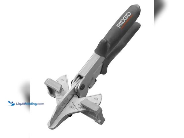 Lot 49-2005862 - RIDGID 4 in. Steel XLT Miter Trim Cutter, Model # FT6012, Slightly used, Scuffs & scratches.   Ref#A...